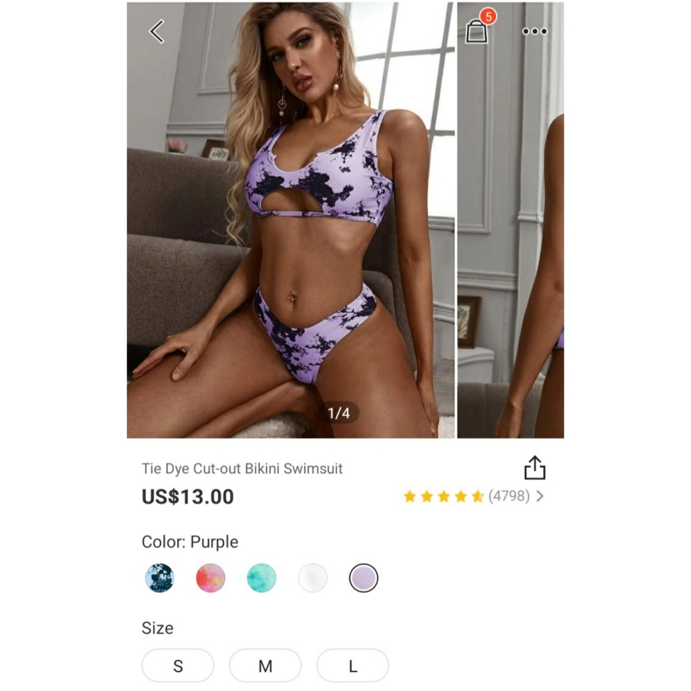 SHEIN 2 PIECE SWIMSUIT